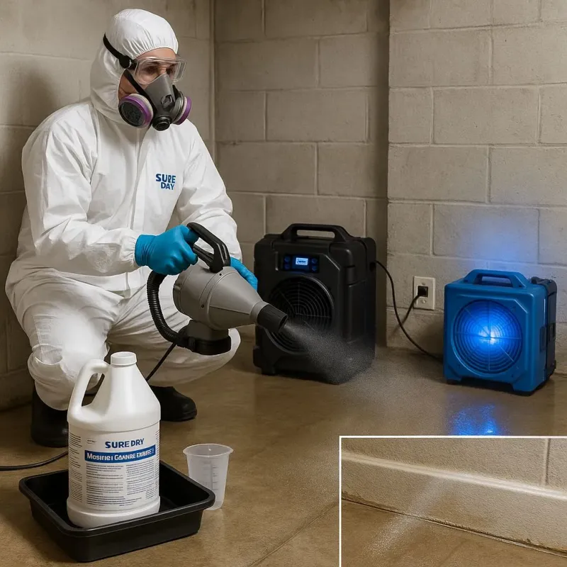 Sanitization and Odor Removal process in Mount Olive, AL