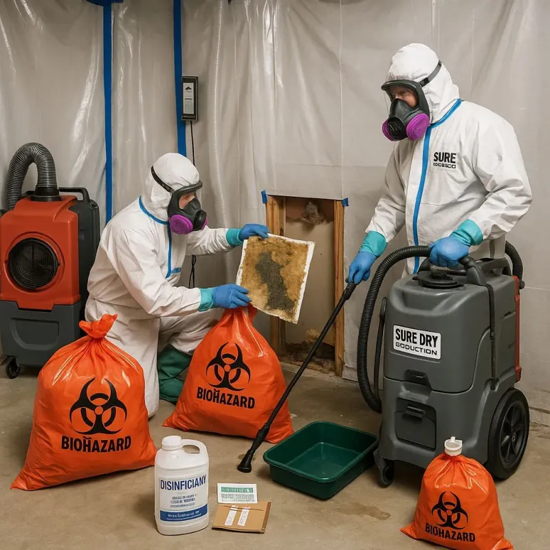 Contaminated Water Handling Protocols process in Mount Olive, AL