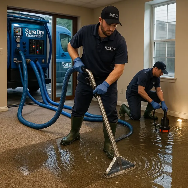 Water Extraction and Removal process in Mount Olive, AL